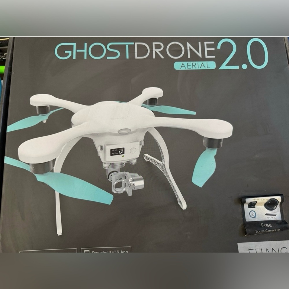 Ghost Drone 2.0 Aerial Quadcopter w/battery missing manual